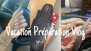 Weekly Vlog : PREPERATION FOR A BAECATION TO … (Nails, Waxes, Lashes, Hair, And Packing)