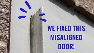 Commercial Door Hinge Adjustment RESULT - NOT a Tutorial