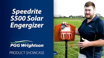 Speedrite S500 Solar Energizer Showcase | PGG Wrightson