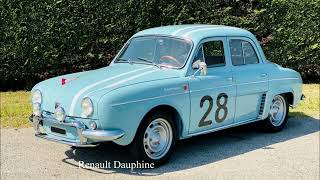 HISTORY OF RENAULT DAUPHINE CAR 19511960  Classic Cars