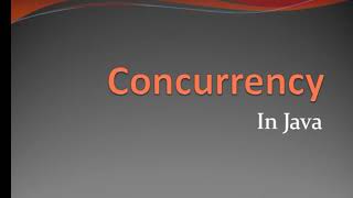 Concurrent class& concurrent package in java by Himank Shah