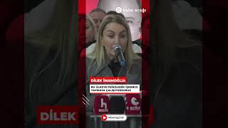 Dilek İmamoğlu: İnsanları korkutarak bir düzen kuramazsınız!