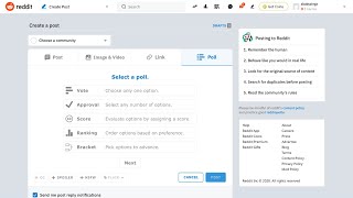 Poll Design Concept