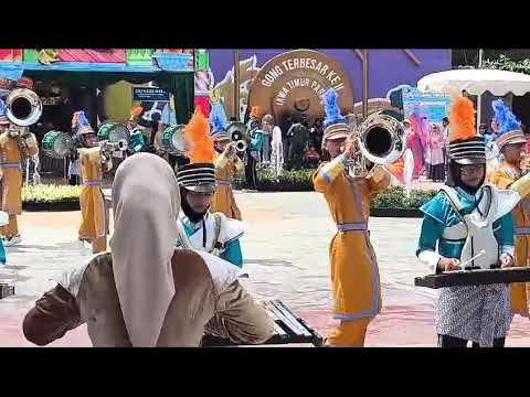 marching band Nada Syiar SMA Islam An-Nuuru Tirtoyudo. di Jamimpack 1 Batu