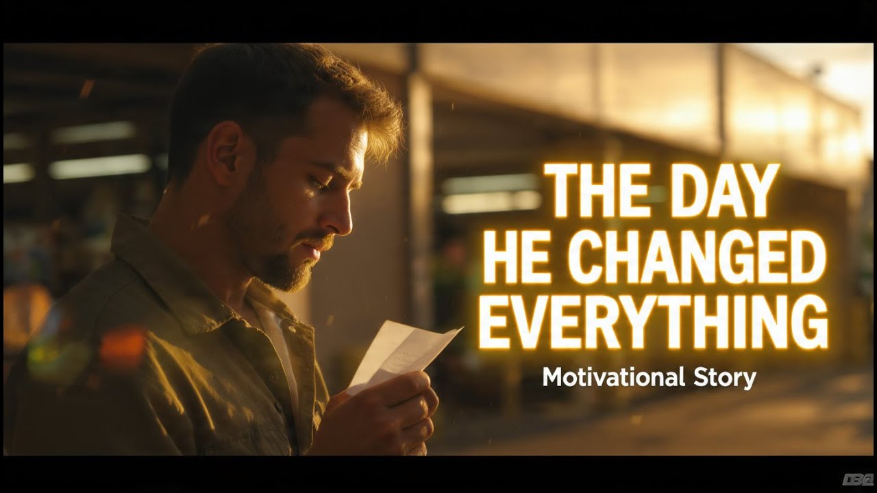 The Day He Finally Changed His Life — A Story You Need to Hear # ...