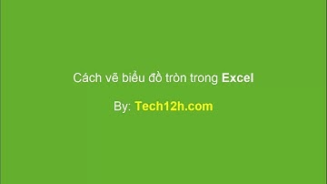 Vẽ biểu đồ tròn cực đơn giản trong Excel