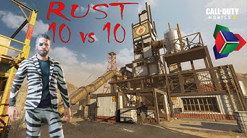 Call of Duty: Mobile - SQUAD - Gameplay | Part 2 | RUST | 10 VS 10 #cod #codmobile #codm