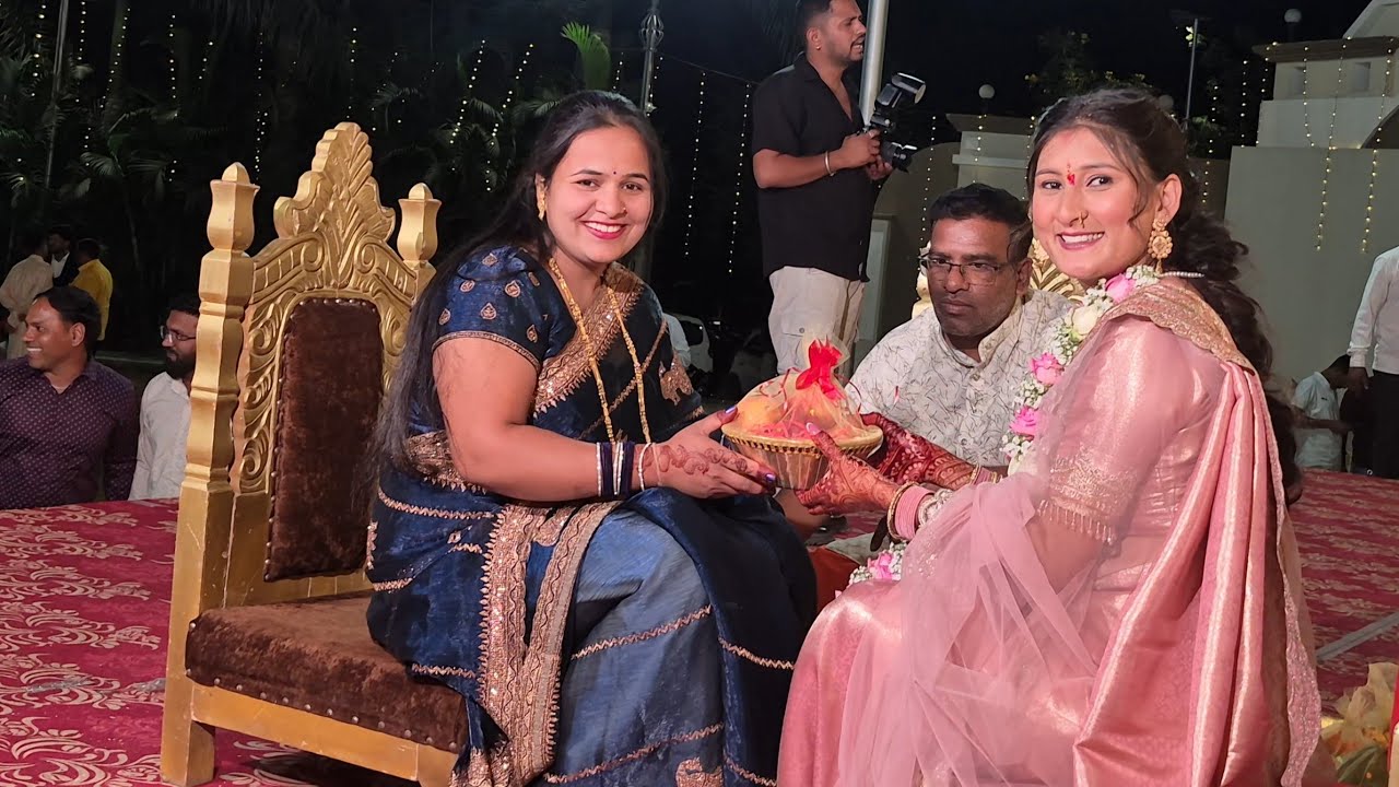 खूप छान पद्धती त पार पडला गौरव भाऊंचा साखरपुडा 🥰🥰 सगळ्यांचा look खूप छान 🥰