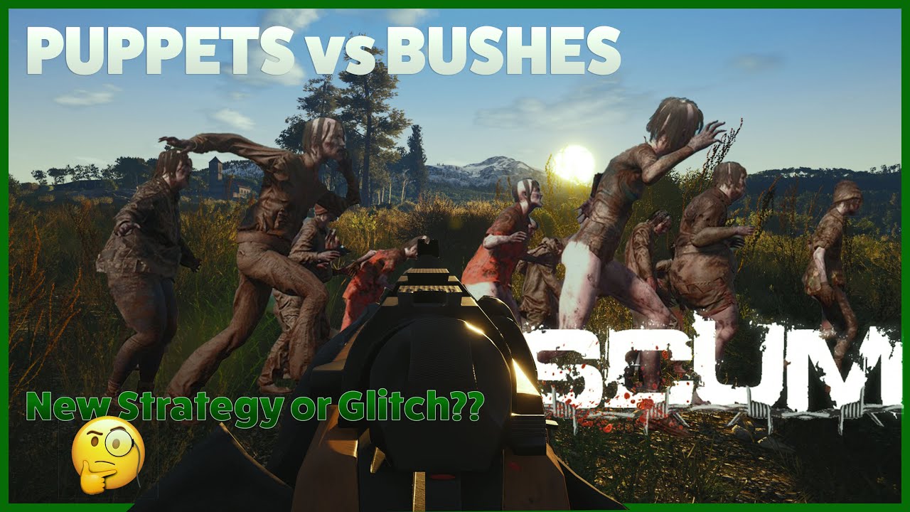Scum Gameplay | Puppets are no match for shrubbery😮 (glitch or mechanic)