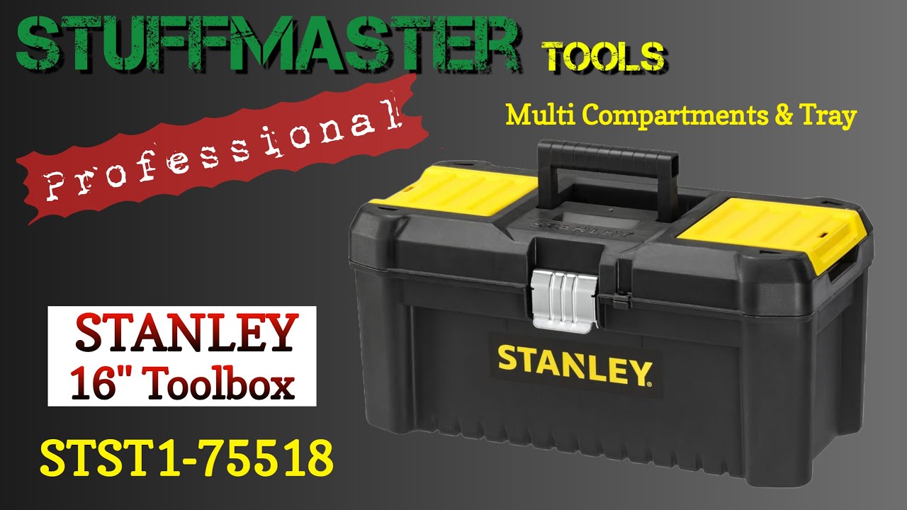 STANLEY Toolbox | STST1-75518 | 16'' Organised Heavy-Duty Toolbox
