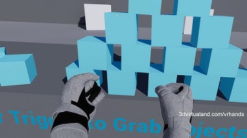Unreal Engine 4.23 VR Hands Vol. 1