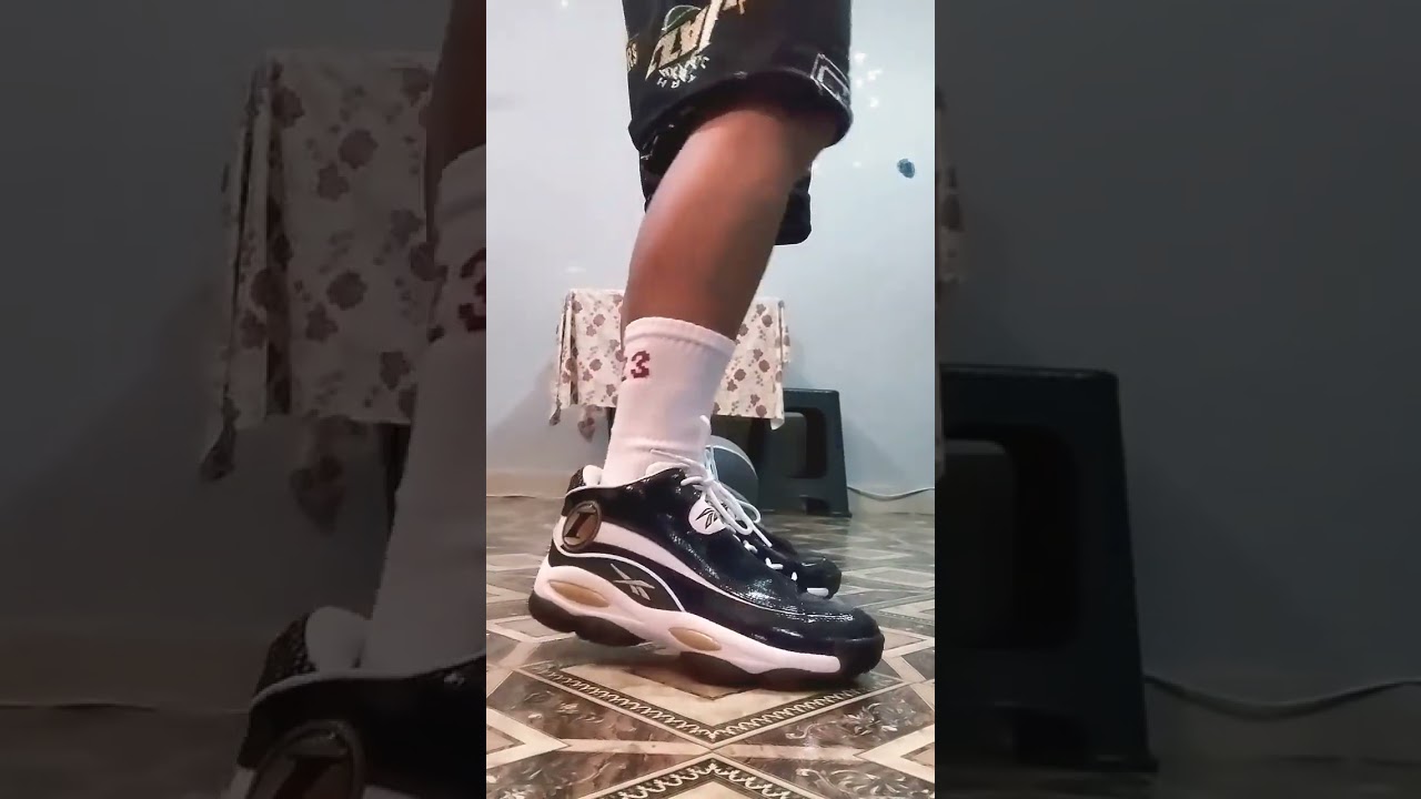 Reebok The Answer 1 "GeorgeTown" On Feet 🏀🔥