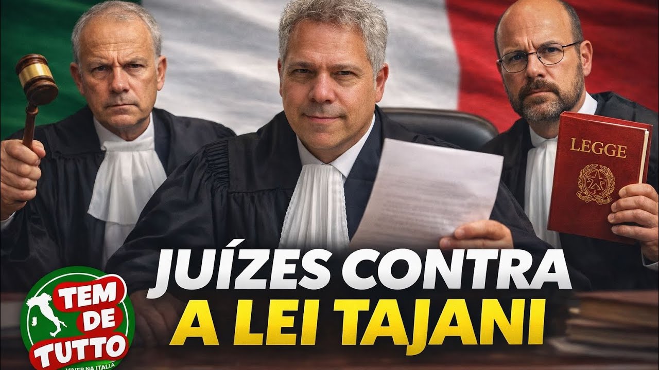 JUÍZES CONTRA A LEI TAJANI TRIBUNAL DE CAMPOBASSO
