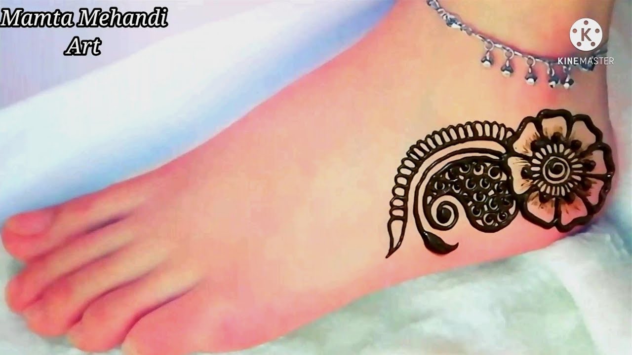 Stylish feet mehndi design arabic feet mehndi design arabic feet