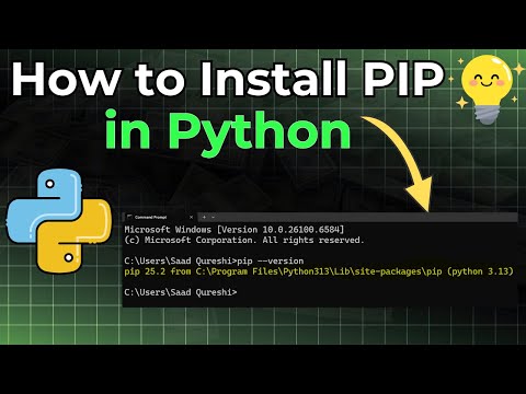 How to Install PIP in Python - Windows11  (Step by Step)