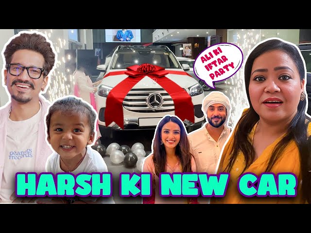 Harsh Ki New Car 🚘😍 | Bharti Singh | Haarsh Limbachiyaa | Golla class=