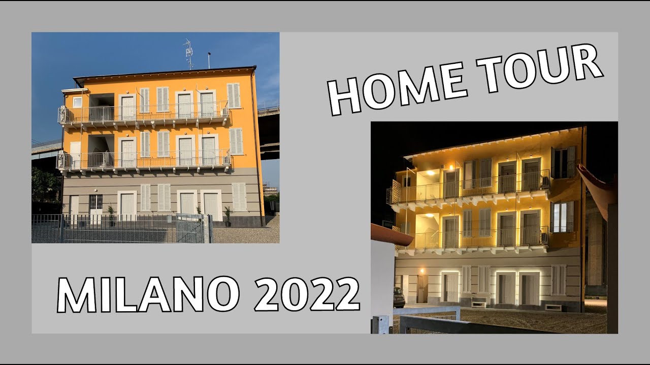 IL MIO HOME TOUR - La mia casa a MILANO - 2022 - YouTube