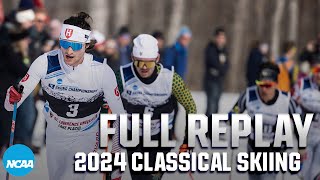 2024 NCAA skiing championship: classical full replay