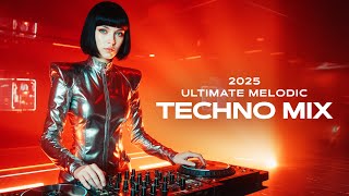 NEON SYNAPSE 🚀 ULTIMATE Melodic Techno Mix (4K Visualizer) for Deep Focus 2025