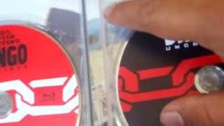 Django unchained starring jamie foxx blu ray dvd combo steelbook case unboxing unwrapping