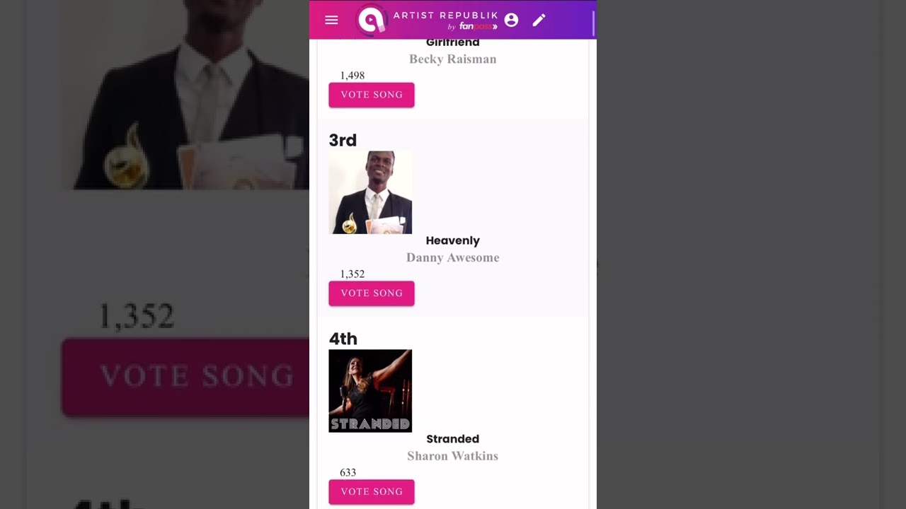 Through to top 250!,