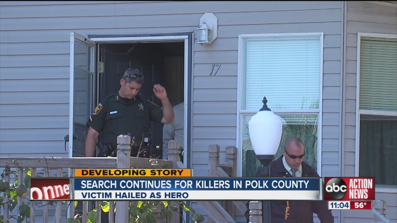 Man killed in Polk County home invasion, two suspects sought - YouTube