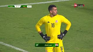 من تسديدة صاروخية عمر كمال عبد الواحد يسجل هدف مصر الأول ونقطة تحول في المباراة