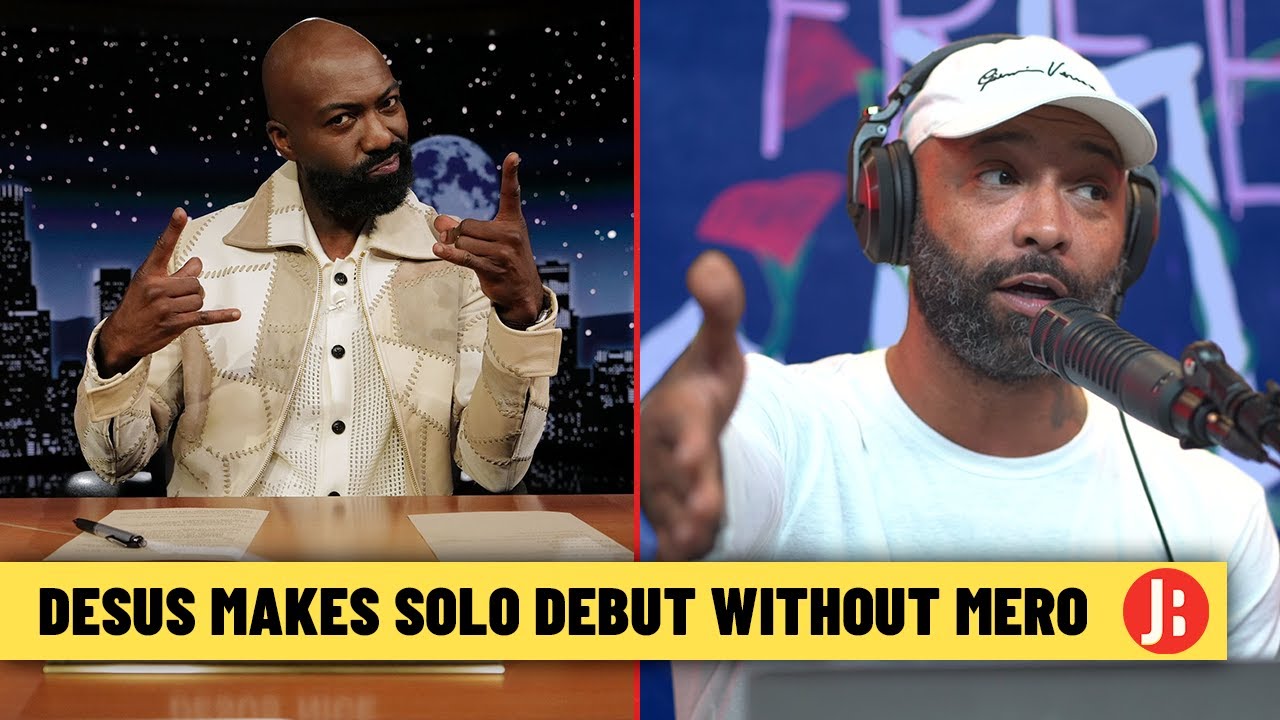 Desus Makes Solo Debut WITHOUT Mero | Desus Hosts 'Jimmy Kimmel Live