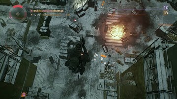 The Division Beta: On top of map glitch!
