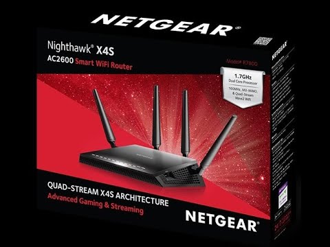 R7800-100NAS Netgear Nighthawk X4S R7800 AC2600 Smart WiFi Router