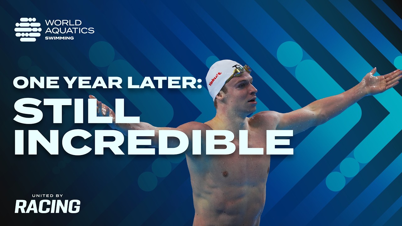 Here we are: one year later | World Aquatics Championships 2025 | Leon Marchand's World Record