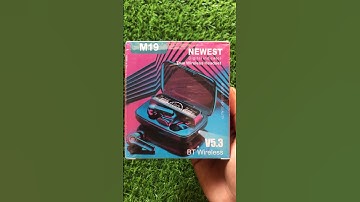 M19 TWS Bluetooth Earbuds Unbox #tws #m19 #shortvideo @techheross