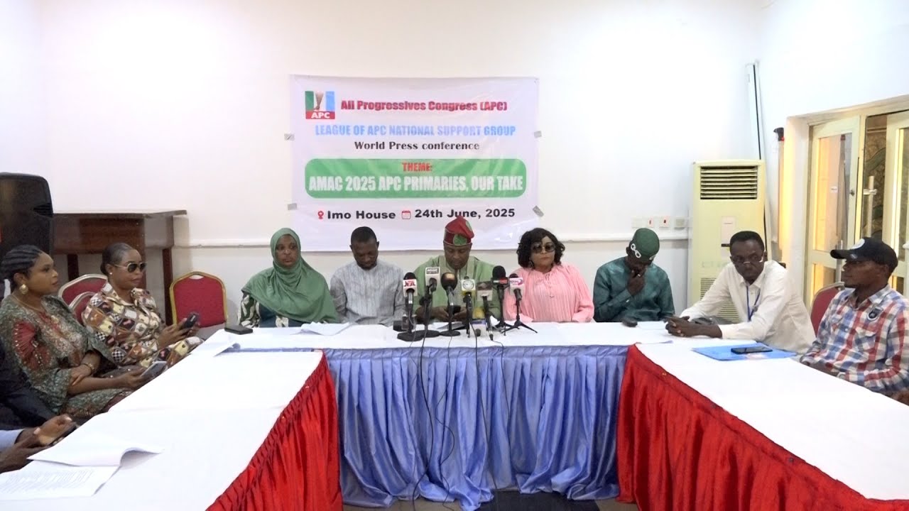 2026 AMAC Election - APC Sets To Choose His Flagbearer