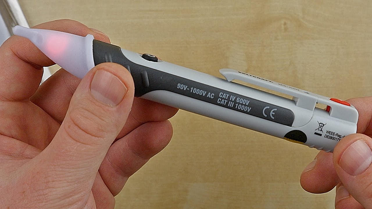 HABOTEST AC-SpannungsprüFer Tragbarer BerüHrungsloser Stiftform V AC Tester N0F8