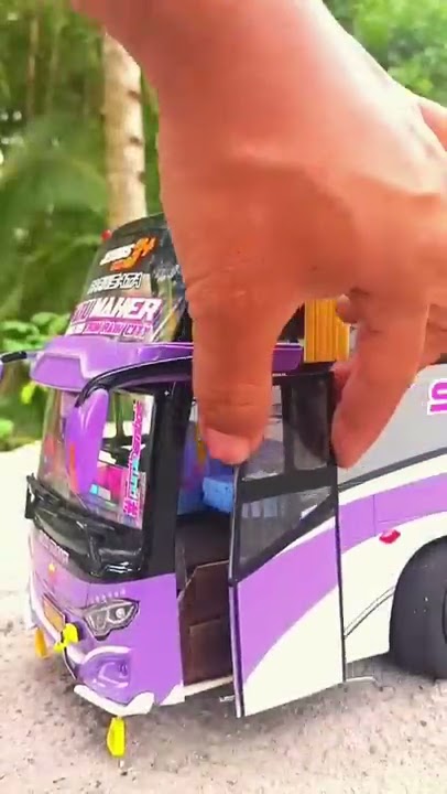 Purple Bus From The Rain City SJM 'Ratu Maher'.