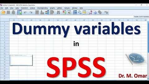 Dummy variables in SPSS