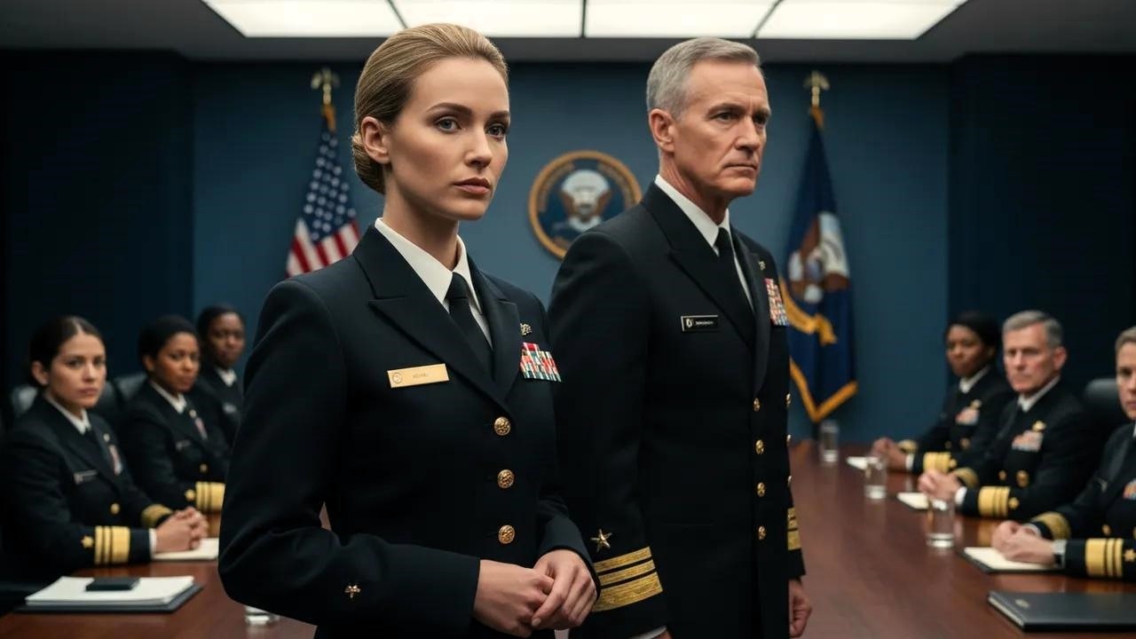 Generał zlekceważył ją przed oficerami, nie wiedząc, że tajny sygnał odsłoni prawdę ukrytą