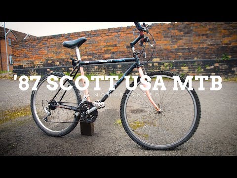 old MTB SCOTT MONTANA mtb usa 送料込み! 1987 Scott USA - Vintage Mountain Bike Restoration - INTRO