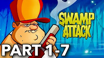 Swamp Attack Episode 1 Level 7 Walkthrough Gameplay - There Are So Many