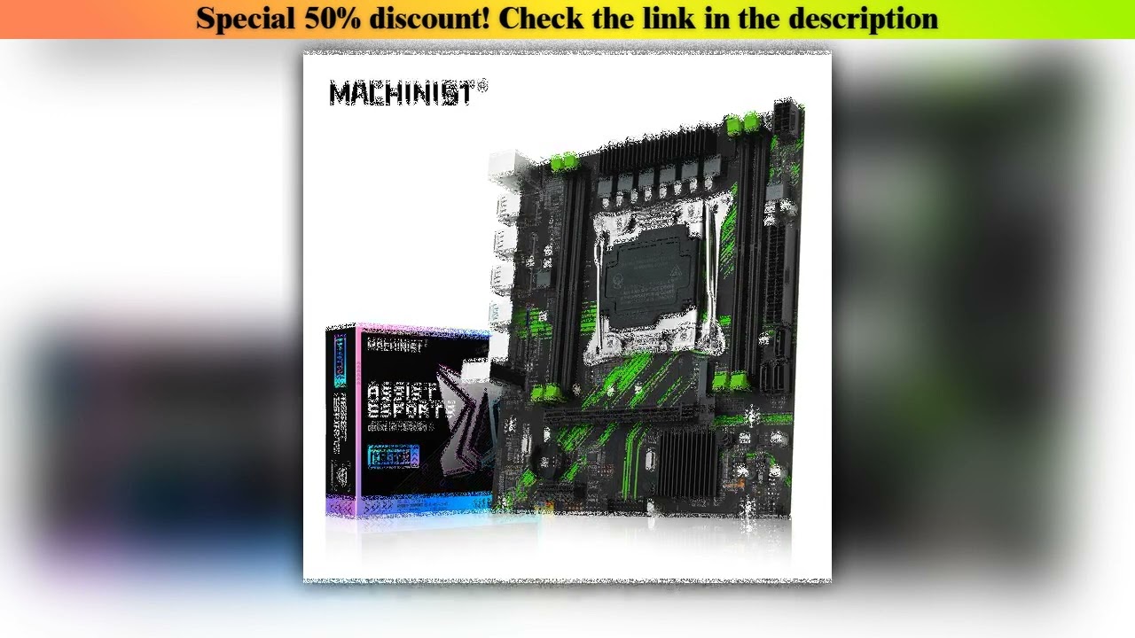 Flash Sale MACHINIST X99 PR9 X99 Motherboard Support LGA 2011-3 Intel Xeon E5 V3&V4 CPU DDR4 RAM SA