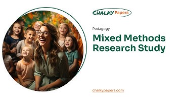 Mixed Methods Research Study - Essay Example