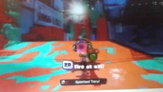 Swimming Bird 941 Playing Splatoon