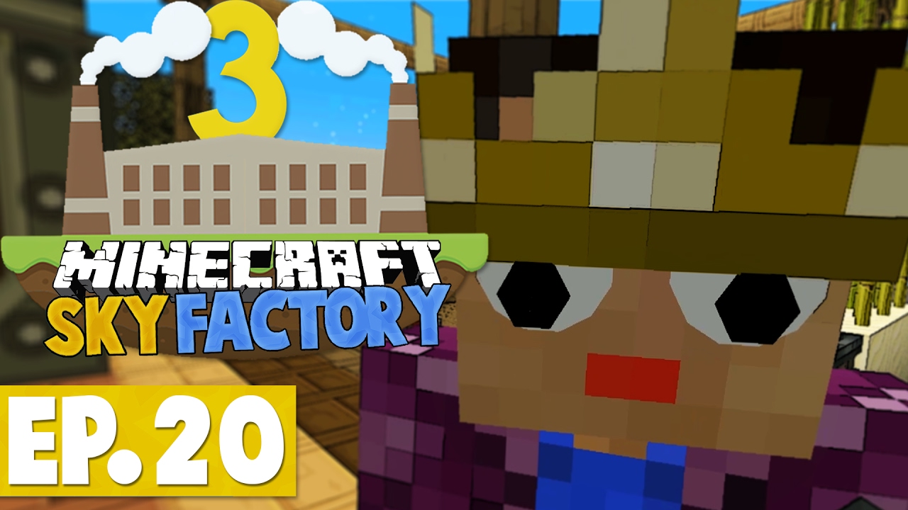 Minecraft Sky Factory 3 Jetpacks & Eyes?! 20 [Modded Skyblock] YouTube