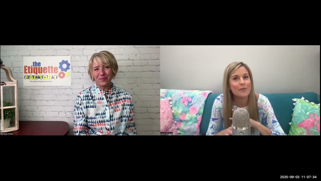 Excel in Social Skills and Etiquette and Teach your Children to do the Same with Monica Irvine (Epis