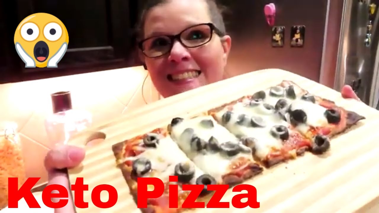 Keto Quick Flat Bread Pizza YouTube