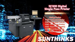 Sunthinks SC300 A3 Digital Single Pass Printer Net Worth