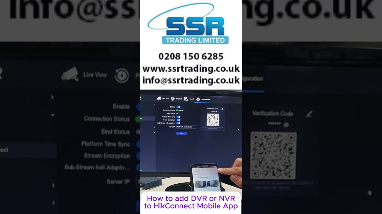 How to add Hikvision DVR or NVR to HikConnect Mobile App- Remotely view cameras via your via App.