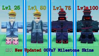 All New Updated 007n7 Milestone Skins | Forsaken