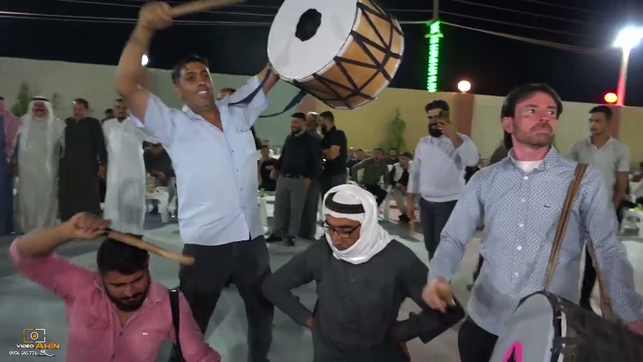 افراح عشيرة الدمالخة بيت التاجر. السلطان مجد الحسن. الفنان مصطفى حمام الفنان كروم العساف (3)