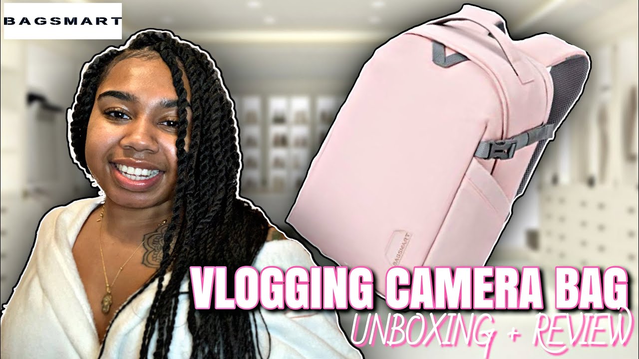 BAGSMART CAMERA BACKPACK UNBOXING+REVIEW! *DSLR CAMERA BAG* YouTube